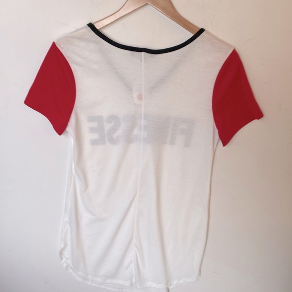 (A11) Ups & Downs Finesse ShortSleeve top, Size Medium, NWT - Picture 7 of 8